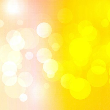 Parti, reklam, olay, poster ve çeşitli tasarım çalışmaları için sarı bokeh arkaplan pankartı