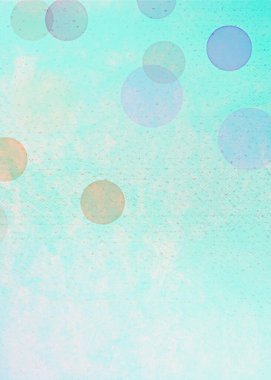 Parti, reklam, olay, poster ve çeşitli tasarım çalışmaları için mavi bokeh arkaplan pankartı