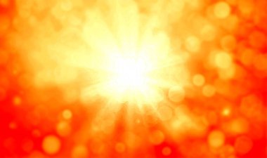 Parti, reklam, olay, poster ve çeşitli tasarım çalışmaları için kırmızı bokeh arkaplan pankartı