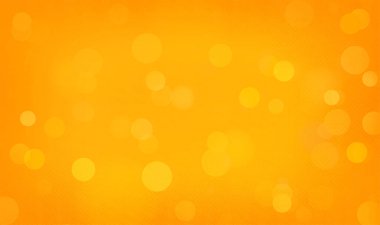 Parti, reklam, olay, poster ve çeşitli tasarım çalışmaları için turuncu bokeh arkaplan pankartı