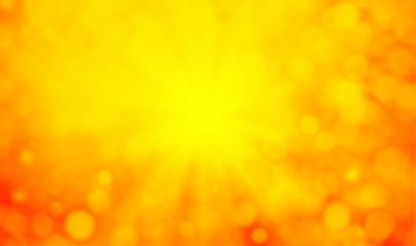 Parti, reklam, olay, poster ve çeşitli tasarım çalışmaları için turuncu bokeh arkaplan pankartı