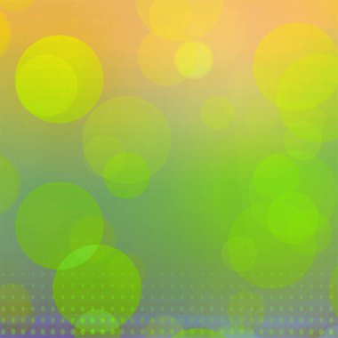 Parti, reklam, olay, poster ve çeşitli tasarım çalışmaları için yeşil bokeh arkaplan pankartı