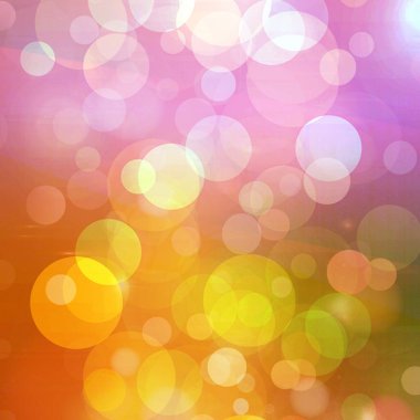 Parti, reklam, olay, poster ve çeşitli tasarım çalışmaları için turuncu bokeh arkaplan pankartı