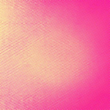 Pankart, reklam, poster, sosyal medya ve çeşitli tasarım çalışmaları için pembe kare arkaplan