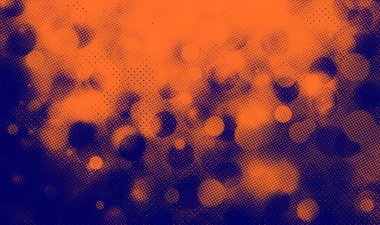 Pankart, poster, reklam, kutlamalar ve çeşitli tasarım çalışmaları için turuncu bokeh arkaplan