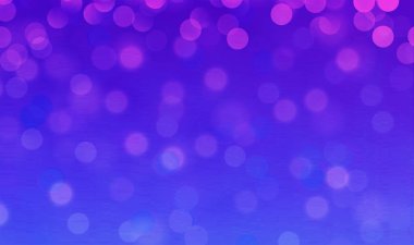 Pankart, poster, reklam, kutlamalar ve çeşitli tasarım çalışmaları için mavi bokeh arkaplan