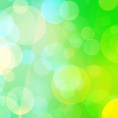 Yeşil kare bokeh arkaplan afiş, poster, sosyal medya, reklam ve çeşitli tasarım işleri için