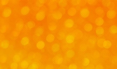 Parti, reklam, olay, yıldönümü ve çeşitli tasarım çalışmaları için turuncu bokeh arkaplan pankartı mükemmel