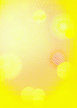 Banner, Poster, Hikaye, Kutlamalar ve çeşitli tasarım çalışmaları için sarı dikey bokeh arkaplan