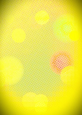 Banner, Poster, Hikaye, Kutlamalar ve çeşitli tasarım çalışmaları için sarı dikey bokeh arkaplan