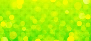 Reklam, afişler, afişler, sosyal medya, etkinlikler ve çeşitli tasarım çalışmaları için yeşil bokeh arkaplan