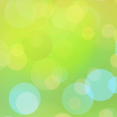 Sancak, poster, reklam, kutlamalar ve çeşitli tasarım çalışmaları için yeşil bokeh kare arkaplan