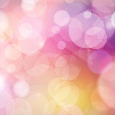 Pankart, poster, reklam, kutlamalar ve çeşitli tasarım çalışmaları için Pembe Bokeh kare arkaplan