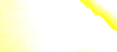 Afişler, reklam, afişler, sosyal medya, etkinlikler ve çeşitli tasarım çalışmaları için sarı geniş ekran arkaplan