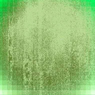 Reklam, afişler, afişler, sosyal medya, etkinlikler ve çeşitli tasarım çalışmaları için yeşil kare arkaplan