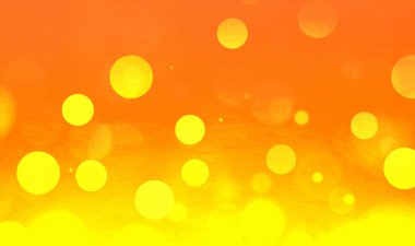 Sarı bokeh arkaplan pankartı, Parti için, selamlar, poster, reklam, etkinlikler ve çeşitli tasarım çalışmaları