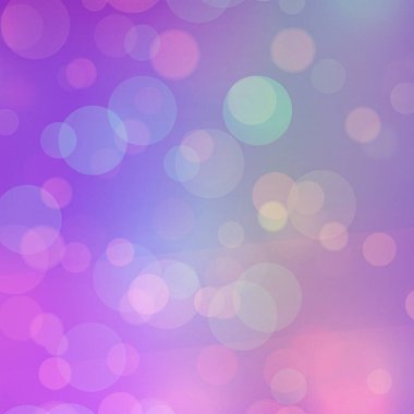 Pankart, poster, sosyal medya, reklam ve çeşitli tasarım çalışmaları için mor kare bokeh arkaplan