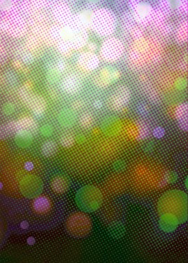 Pankart, poster, parti, yıldönümü, selamlama ve çeşitli tasarım işleri için yeşil bokeh arkaplan