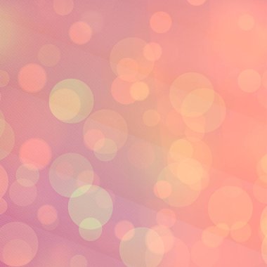 Parti için Pembe Bokeh arkaplan pankartı, selamlar, poster, reklam, etkinlikler ve çeşitli tasarım çalışmaları
