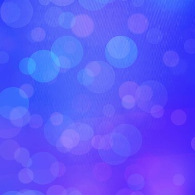 Parti için mavi bokeh arkaplan pankartı, selamlar, poster, reklam, etkinlikler ve çeşitli tasarım çalışmaları