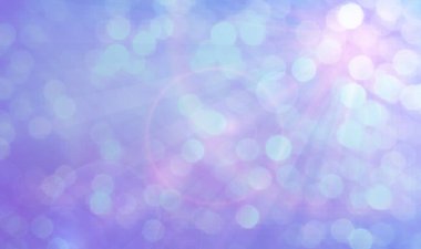 Parti için mavi bokeh arkaplan pankartı, selamlar, poster, reklam, etkinlikler ve çeşitli tasarım çalışmaları