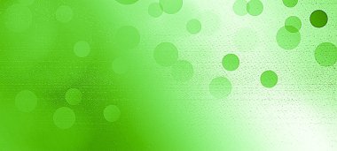 Banner, Poster, kutlama, olay ve çeşitli tasarım çalışmaları için yeşil bokeh geniş ekran arkaplanı