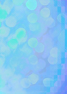 Banner, Poster, reklam, kutlama, olay ve çeşitli tasarım çalışmaları için mavi bokeh dikey arkaplan