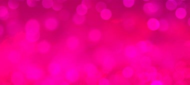 Banner, Poster, kutlama, olay ve çeşitli tasarım çalışmaları için pembe bokeh geniş ekran arkaplanı