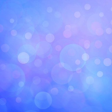 Banner, Poster, reklam, kutlama, olay ve çeşitli tasarım çalışmaları için mavi bokeh kare arkaplan