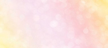 Banner, Poster, kutlama, olay ve çeşitli tasarım çalışmaları için sarı bokeh geniş ekran arkaplanı