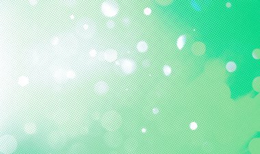 Parti için yeşil bokeh arkaplan pankartı, selamlar, poster, reklam, etkinlikler ve çeşitli tasarım çalışmaları