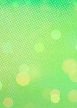 Banner, Poster, kutlama, olay ve çeşitli tasarım çalışmaları için yeşil bokeh dikey arkaplan