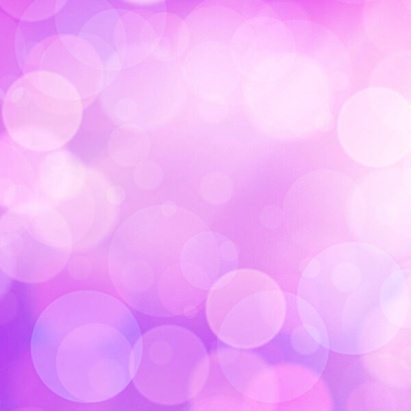 Pink bokeh square background for posters, ad, banners, social media, events and various design works