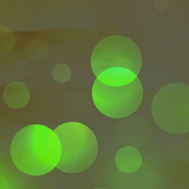 Banner, Poster, kutlama, olay ve çeşitli tasarım çalışmaları için yeşil bokeh kare arkaplan