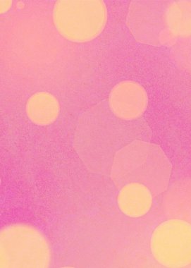 Banner, Poster, reklam, kutlama, olay ve çeşitli tasarım çalışmaları için pembe bokeh dikey arkaplan