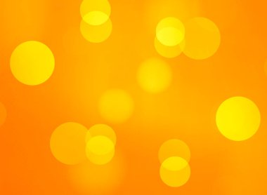 Banner, Poster, kutlama, olay ve çeşitli tasarım çalışmaları için turuncu bokeh kare arkaplan