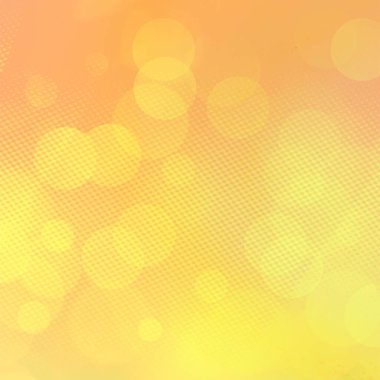 Banner, Poster, kutlama, olay ve çeşitli tasarım çalışmaları için sarı bokeh kare arkaplan
