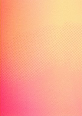 Pankart, poster, olay, kutlama ve çeşitli tasarım çalışmaları için turuncu dikey arkaplan şablonu