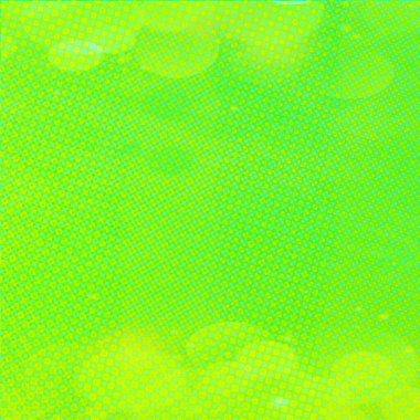 Afiş, poster, reklam, kutlamalar ve çeşitli tasarım çalışmaları için yeşil kare arkaplan