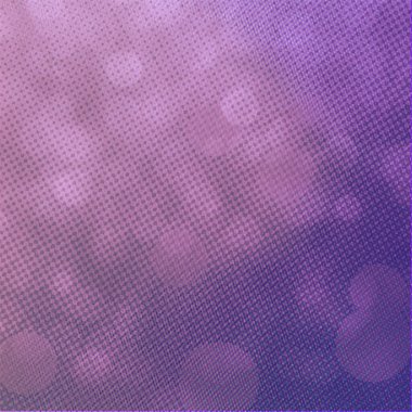 Poster, sosyal medya etkinlikleri, reklamlar ve çeşitli tasarım çalışmaları için mor kare afiş arkaplanı