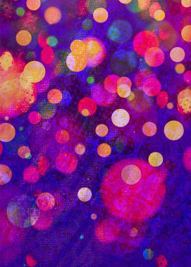 Banner, Poster, reklam, kutlama, olay ve çeşitli tasarım çalışmaları için mor bokeh dikey arkaplan