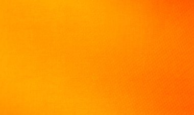 Metin veya resimler için kopyalama alanı olan çeşitli tasarım işleri için turuncu arkaplan basit boş arkaplan