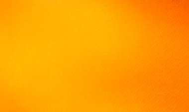 Metin veya resimler için kopyalama alanı olan çeşitli tasarım işleri için turuncu arkaplan basit boş arkaplan