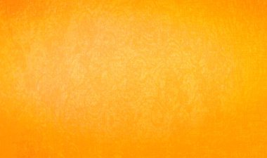 Metin veya resimler için kopyalama alanı olan çeşitli tasarım işleri için turuncu arkaplan basit boş arkaplan