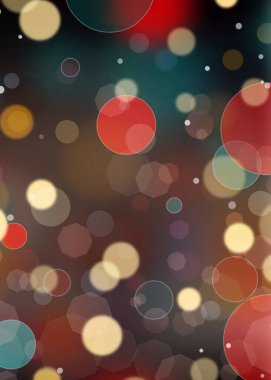 Bokeh background perfect for Holidays, Christmas, New Year, Festive and various desing works clipart