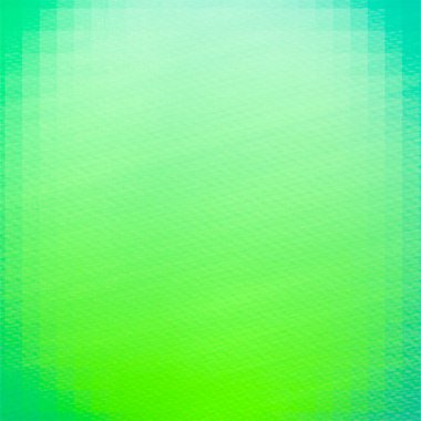 Afişler, posterler, etkinlikler, reklamlar, kutlamalar ve çeşitli tasarım çalışmaları için yeşil kare soyut arkaplan