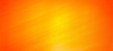 Banner, Poster, kutlama, olay ve çeşitli proje çalışmaları için turuncu geniş ekran soyut arkaplan