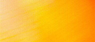 Banner, Poster, kutlama, olay ve çeşitli tasarım çalışmaları için turuncu geniş ekran arkaplan