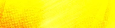 Banner, Poster, kutlama, olay ve çeşitli tasarım çalışmaları için sarı panorama arka planı