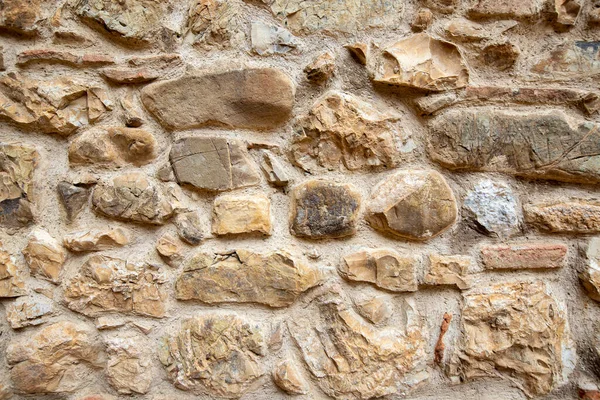 Texture Stone Wall Old Castel Wall Texture Background Part Stone — Stock Photo, Image